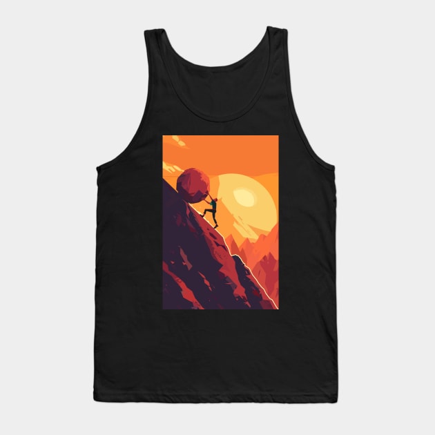 A day in the life of sisyphus Tank Top by AO01